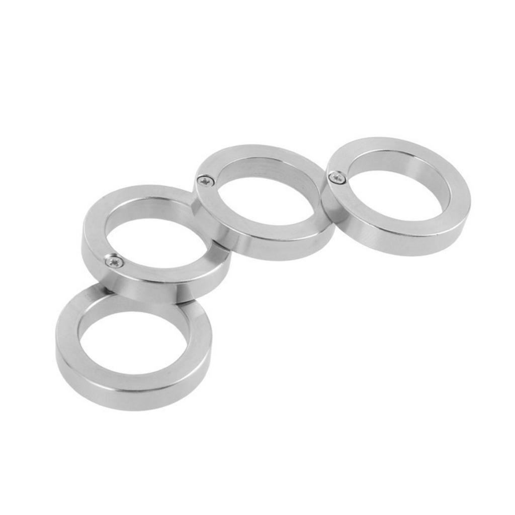 Portable Four Finger Rotating Ring Ring, Unique Folding Design, Fashionable Wear