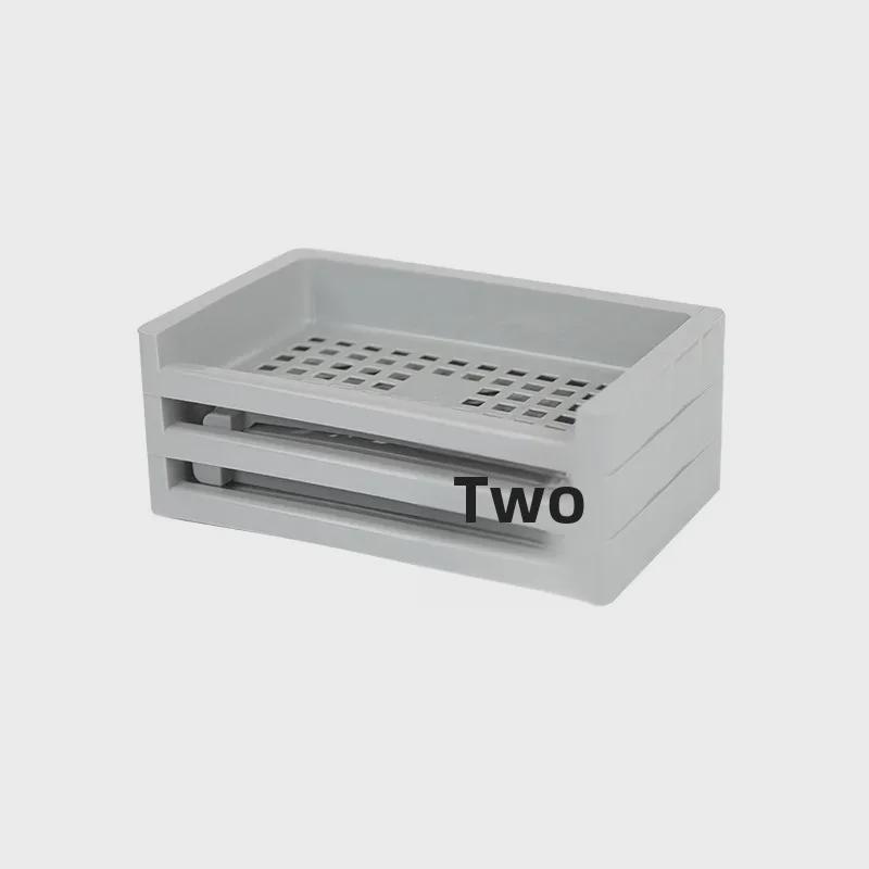 Sakura Multi-Layer Desktop Storage Rack - Creative, Colorful, and Modern Design