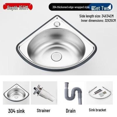CHENDU 304 Extra Dickes Edelstahl Küchenspülbecken