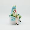 In Stock Anime Hatsune Miku Four Leaf Clover Sitting Posture PVC Action Figure Model Doll Decoration Valentine's Day Gift