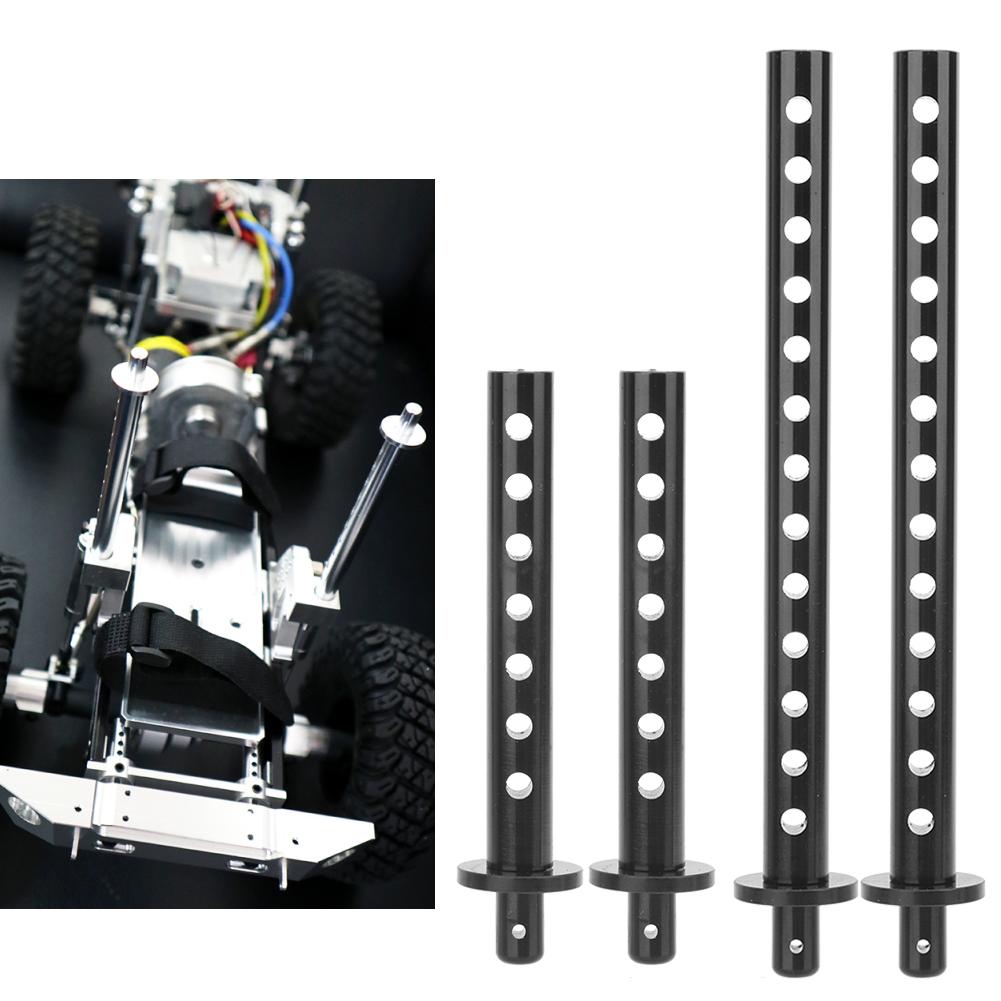 4pcs Front Rear Car Shell Column Spare Part Fit for RGT 110 EX86100 RC Car PartsBlack R86018BL