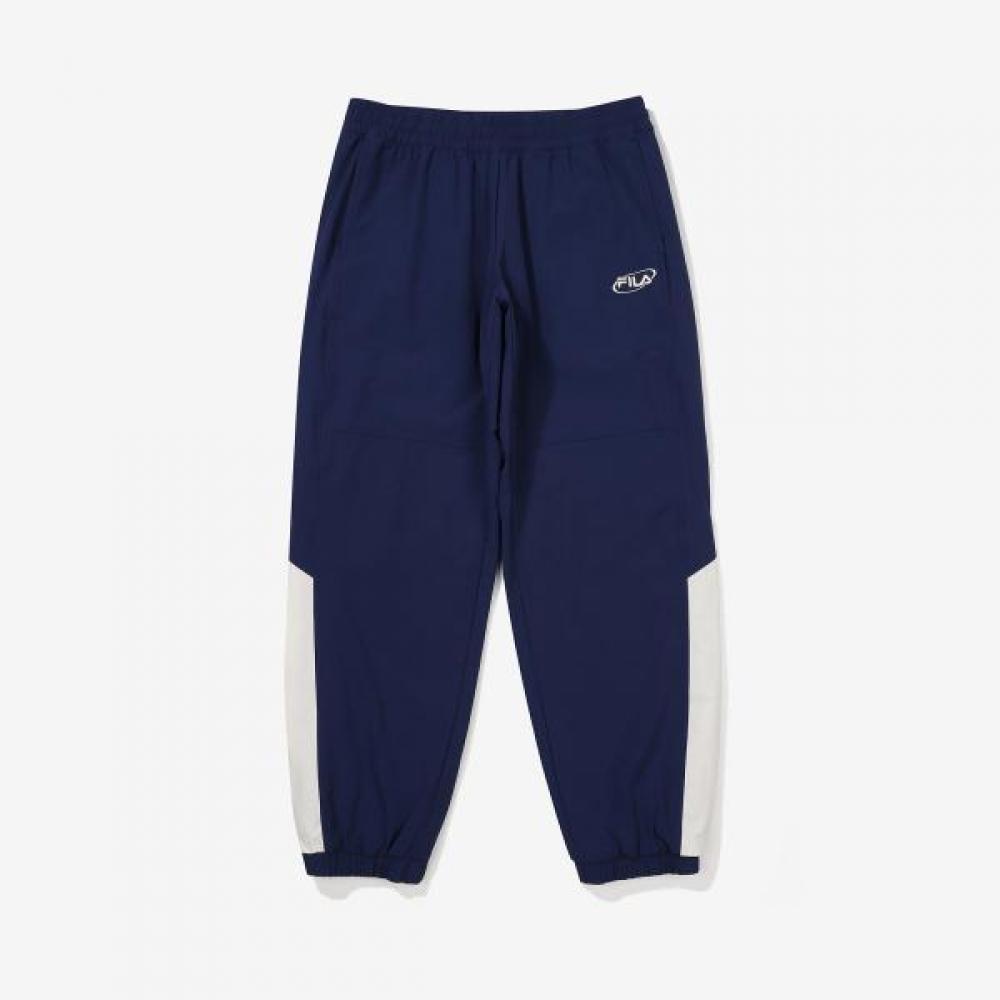Эластичные тканые брюки Fila Color Block navy/80