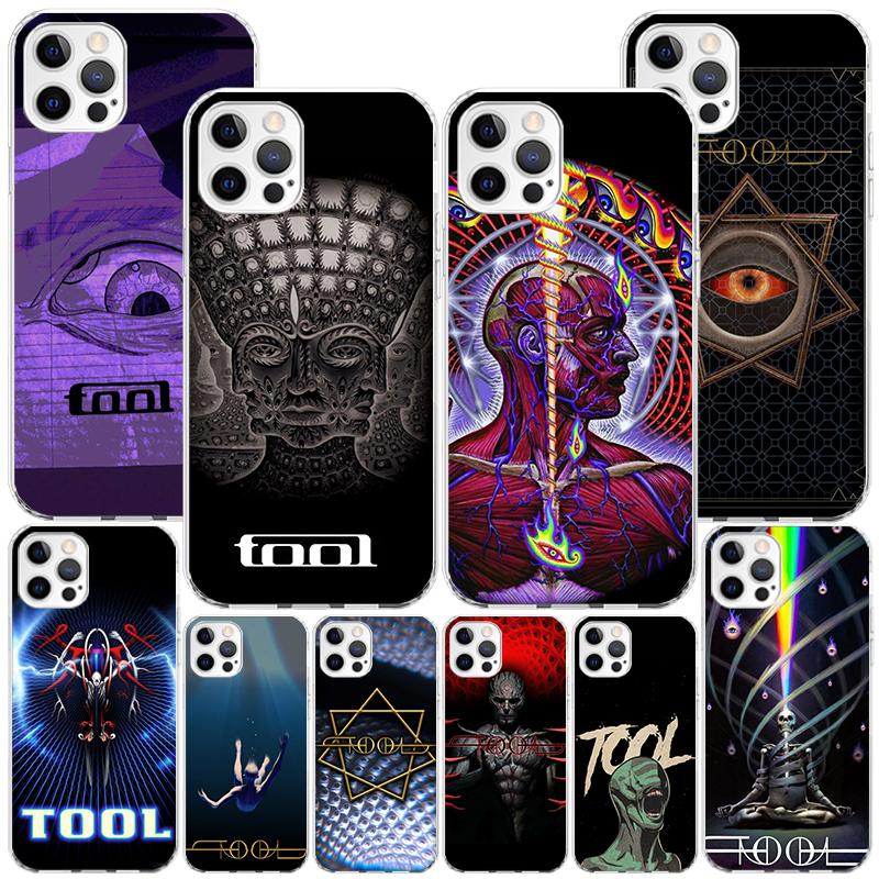 Band T-Tool Schism Phone Case For iPhone 13 12 Mini 11 Pro Max XS XR X SE 7 8 Plus 5S 5 6S 6 Gift Print Cover Fundas