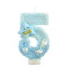 Handmade Cute Cartoon Starfish Number Birthday Party Candles