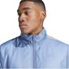 Adidas M TENNIS TEAM Tricolor Back Wind Crew Size M Jacket, Blue/White,