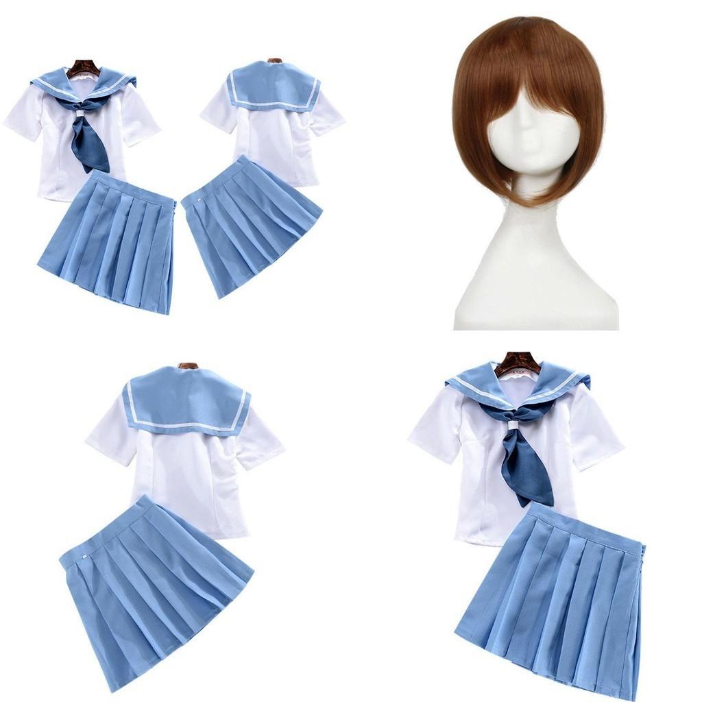 Kill La Kill Mako Mankanshoku Cosplay Costume Stylish Jk School Uniform With Exquisite Workmanship