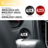 Real Hard Carbon Fiber For Subaru WRX 2022 2023 2024 Trip Reset Button Cover Sticker Decor Interior Trim Accessories.
