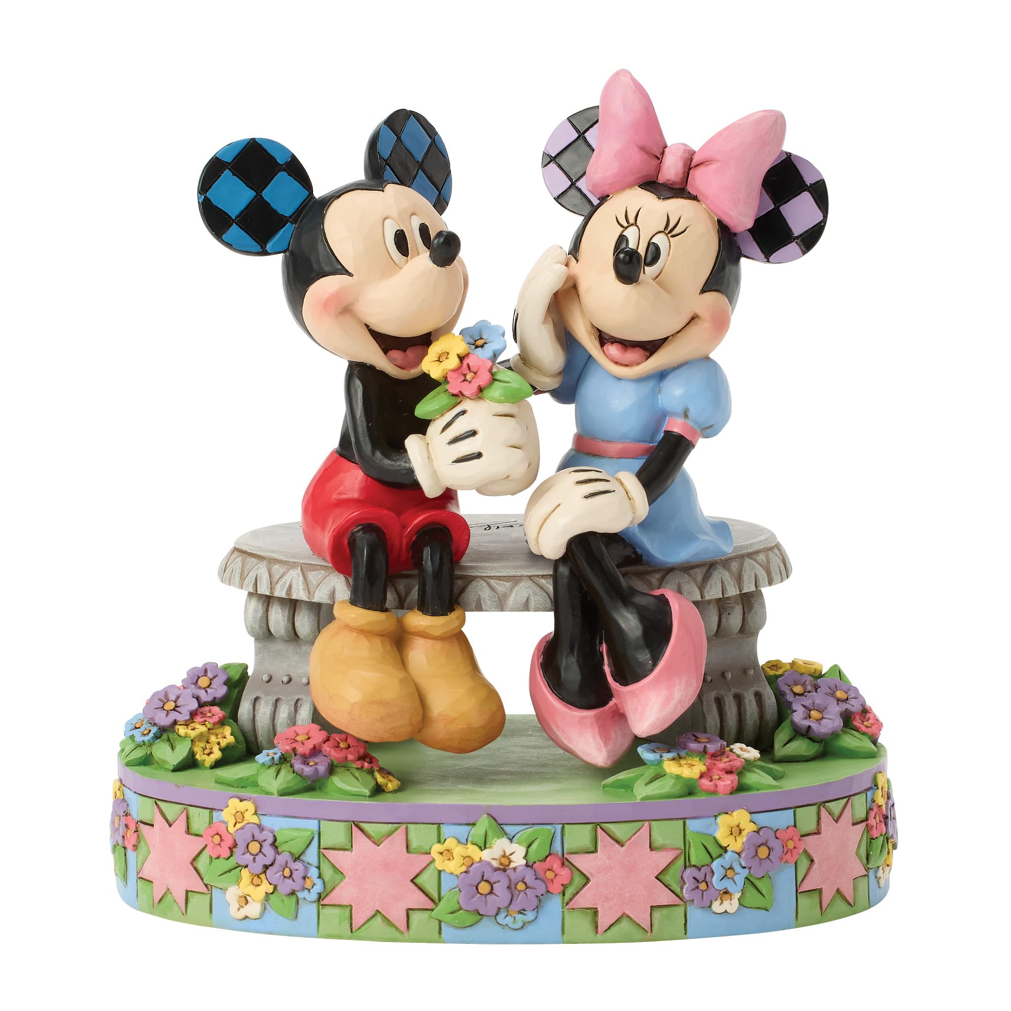 Disney Traditions Mickey Minnie Spring 6017845 &