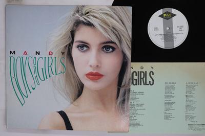 LP Record MANDY  Boys And Girls ALI13049PROMO PWL 1988 Japan Pop Used