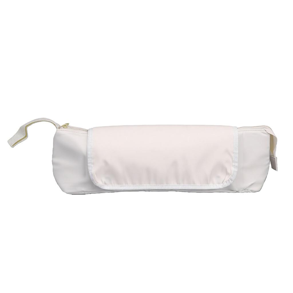 Hair Tools Travel Bag Heat Proof Detachable Heat Resist Mat Hot Hair Tools Organizer Bag for Storage Beige