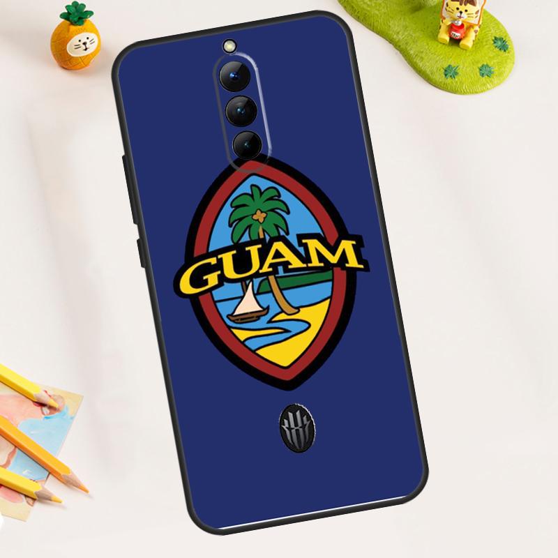 Guam Flag Case For ZTE Nubia RedMagic 11 Pro 10 9 8 8S 9S 10S Pro Plus 5G 5S 6 7 6S 7S Pro 11 Air Cover