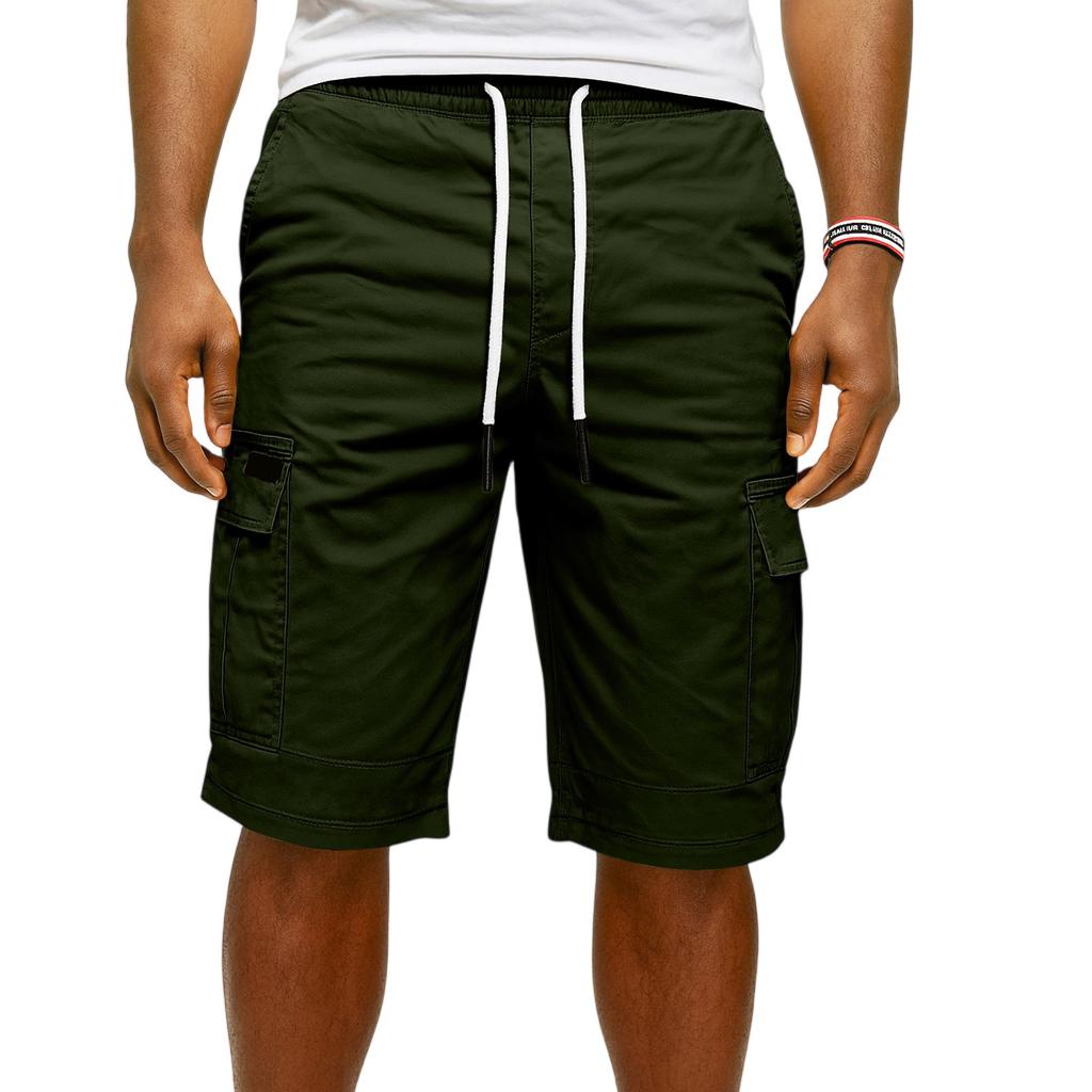 Men's Sports Pocket Workwear Casual Loose Shorts Casual Jogging Shorts