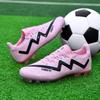 Mens Football Shoes' Anti Slip Wear-resistant Grass Contest Training Youth Football Boots Lightfoot Five-a-side Soccer Shoes for Man