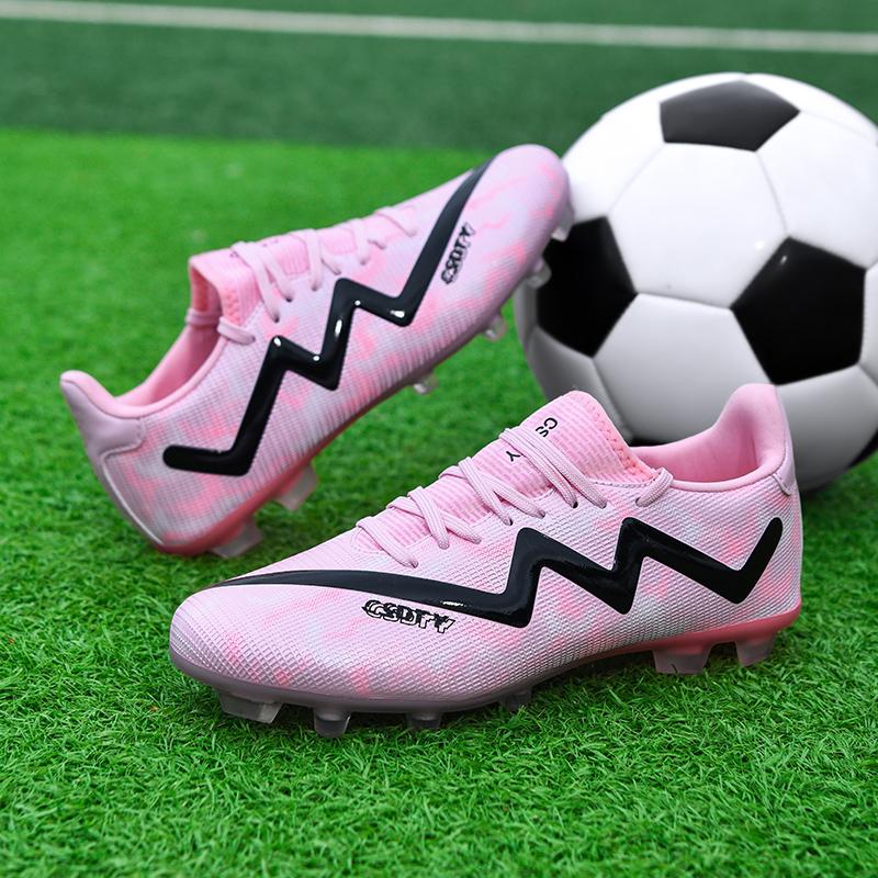 Mens Football Shoes' Anti Slip Wear-resistant Grass Contest Training Youth Football Boots Lightfoot Five-a-side Soccer Shoes for Man