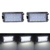 2Pcs For Seat Ibiza 6L ab For Seat Altea CORDOBA/LEON/Toledo III 2004-2009 LED Tail Number License Plate Lights Lamps Error Free
