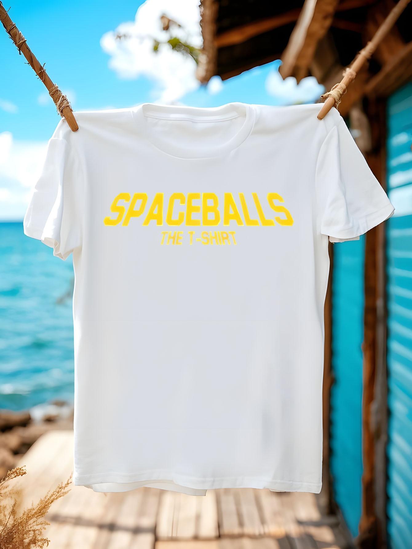 Spaceballs Graphic Tshirt Graphic Tshirt - White Tee with... M