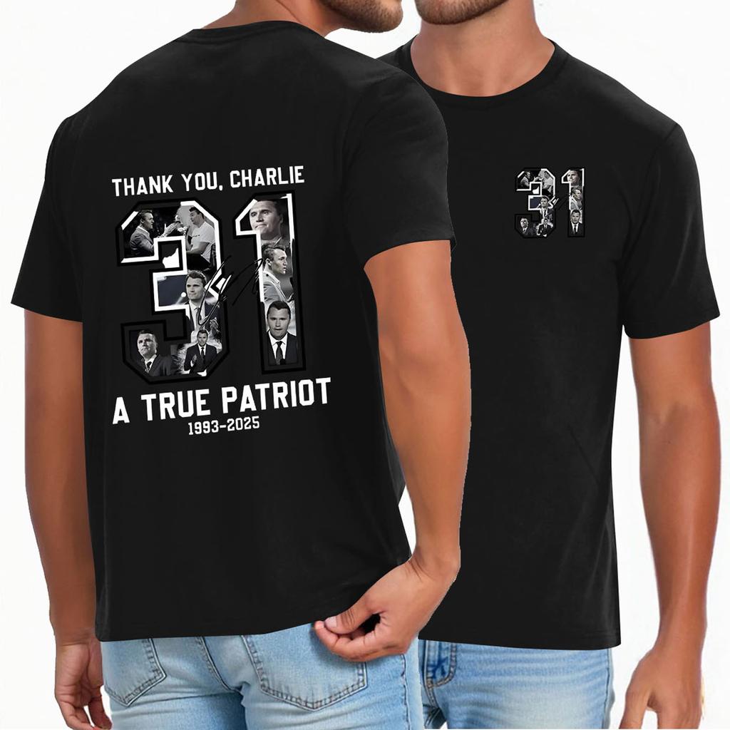 Men's Casual Daily Printed Top Round Neck T-shirt