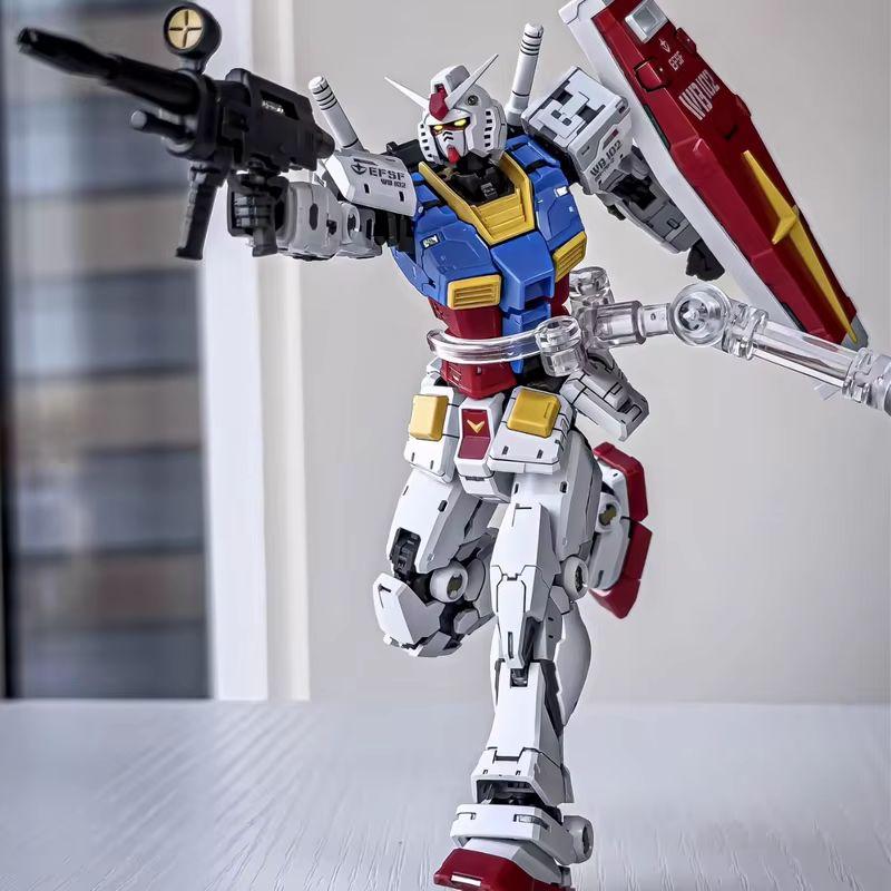 Changlong 5501 RGU RX-78-2  Mech Assembly Model Kit Collectible Gift Toy Action
