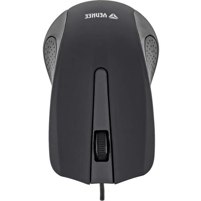 Souris - SUVA NOIR - YENKEE - YMS 1015BK