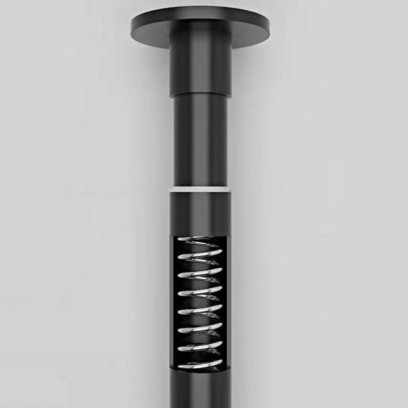 Extendable Nonslip Curtain Poles 70~120cm Practical Adjustable Length Bathroom Rail For Shower Window Drying