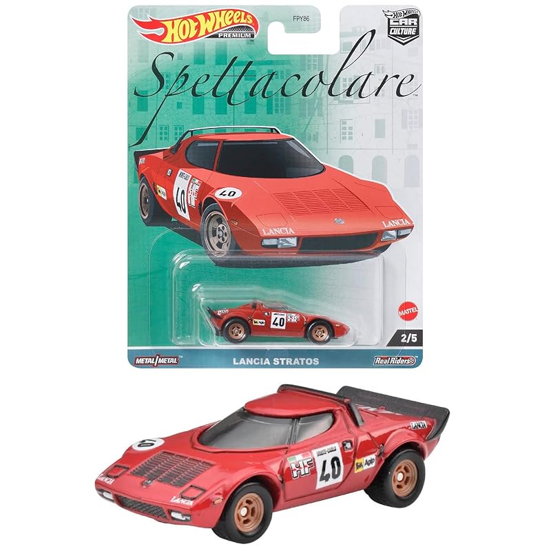 

Hot Wheels Wheels) car culture Spettacorale - lancia stratos [3 years old~] HKC49