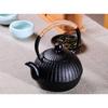 Japanische Teekanne aus Gusseisen mit Edelstahl-Netz-Sieb zum Kochen von Wasser, Teekanne, Tetsubin-Wasserkocher, 600 ml