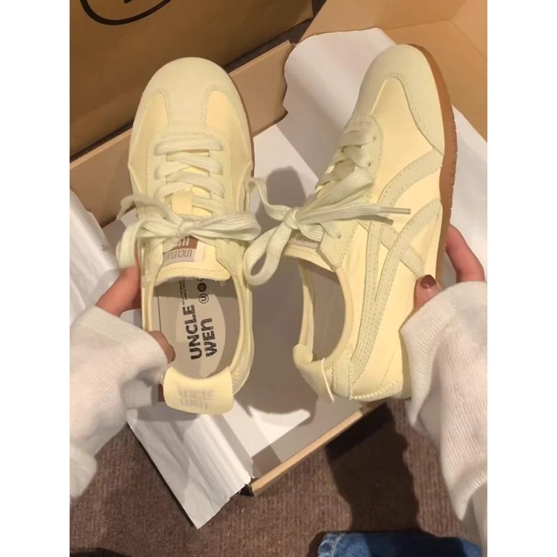 Retro Children 2 New Summer Soft-soled Leisure Sports Student Flat-soled Versatile White Shoes