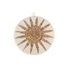 Wabi-Sabi Rattan Wall Hanging for Living Room, Bedroom, or Entryway