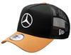 [Mercedes-Benz Collection] Genuine Mercedes-Benz × NEW ERA(R) 9FORTY(TM) A-Frame Trucker Brown Visor