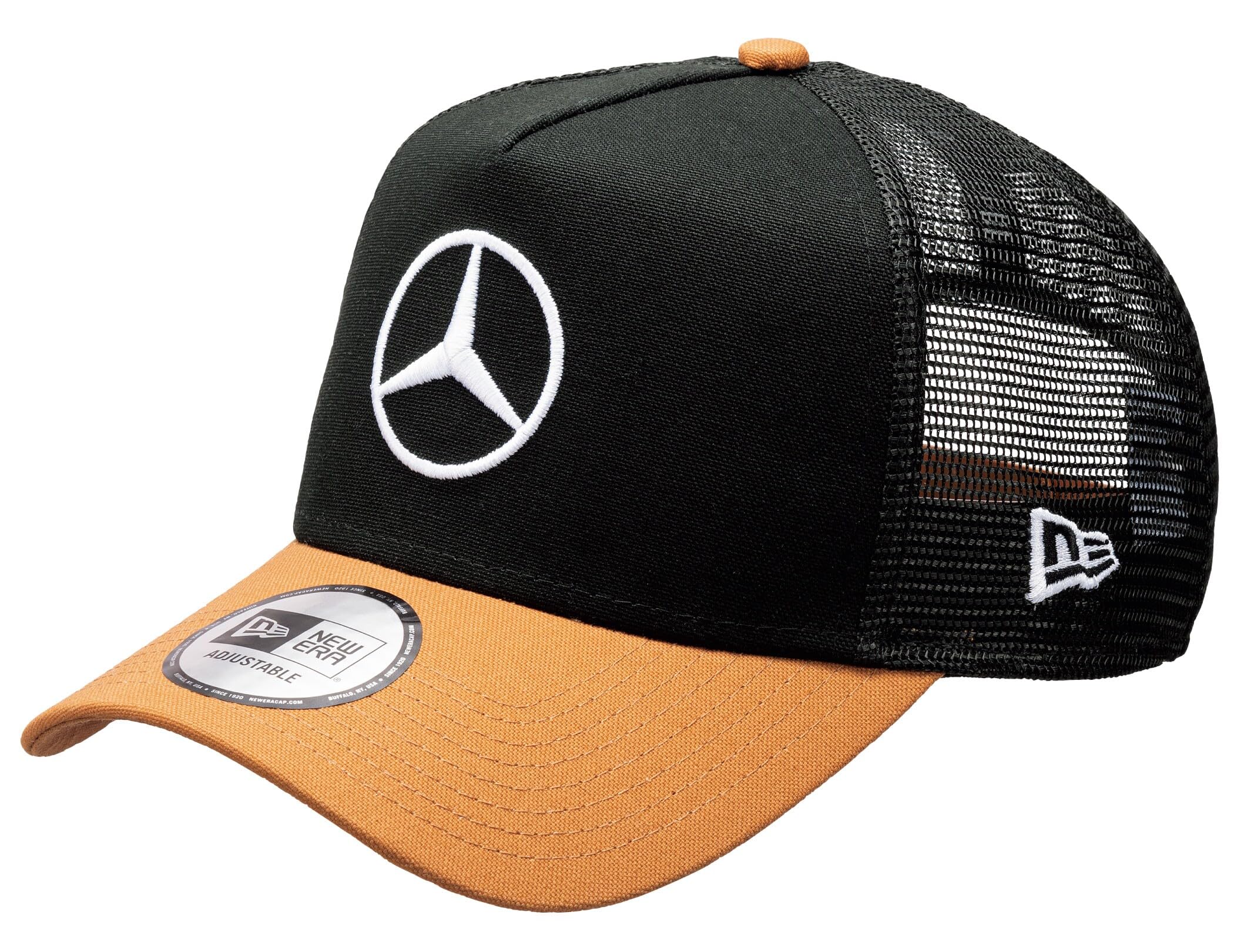 

[Коллекция Mercedes-Benz] Оригинальный Mercedes-Benz × NEW ERA(р) 9СОРОКА(TM) Кепка-тракер с козырьком A-Frame, коричневая