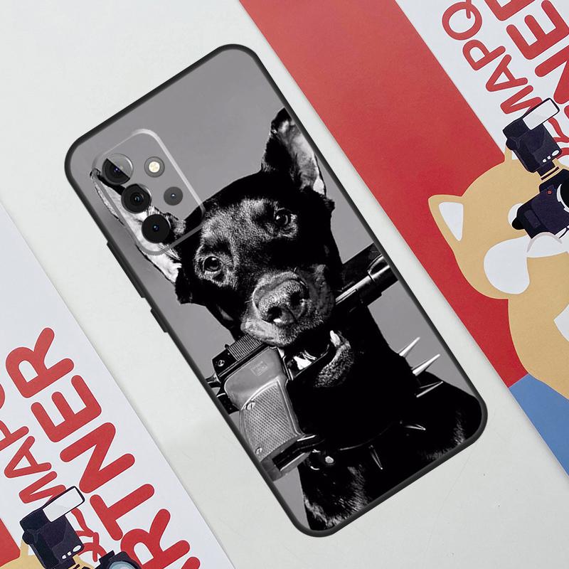 Dachshund Doberman Dog Case For Samsung Galaxy A53 A16 A26 A36 A56 A55 A35 A15 A52 A32 A12 A33 A13 A14 A34 A54 A17