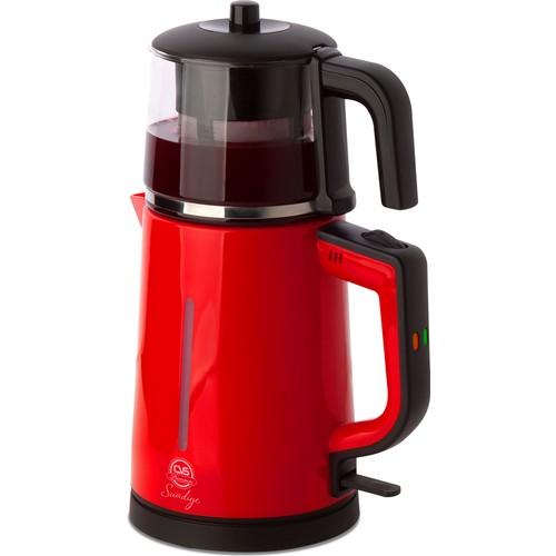 

Электрическая чайная машина Cvs Suadiye Dn 1529, красная