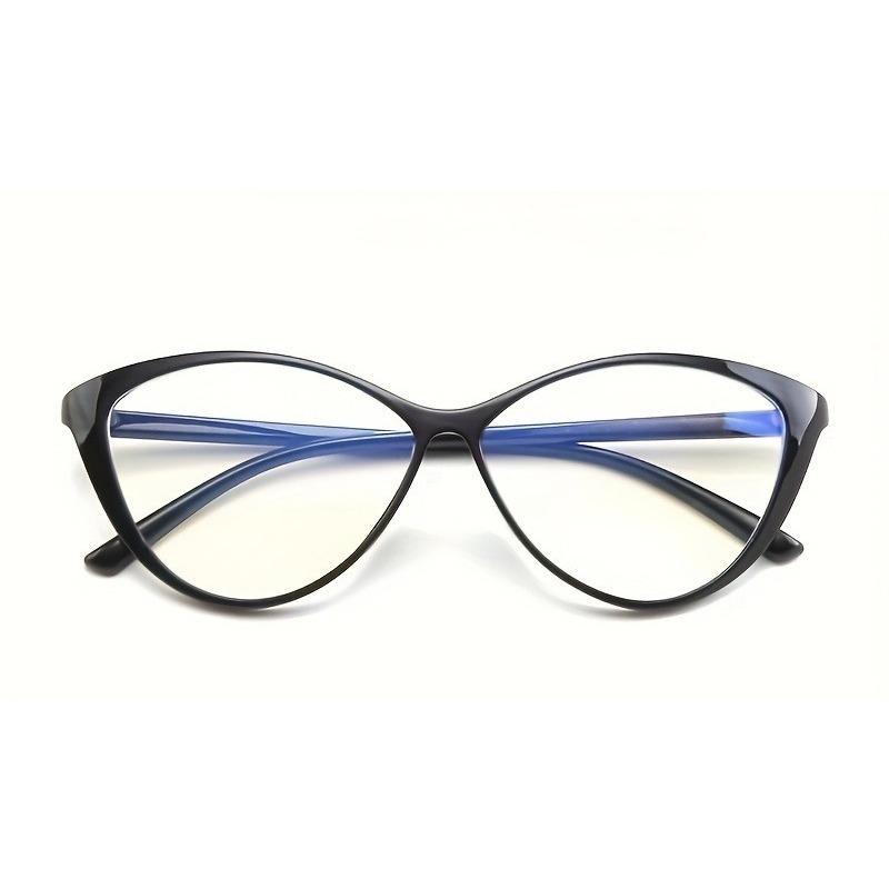 

Women s Round Cat-Eye Oval Eyeglasses Durable Stylish Eyewear for Work Home Photography Props Stylish Eye Eyeglasses Durable