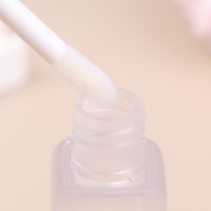 1Pcs 5Ml Lip Gloss Tube Brush Rod Scrub Square Liquid Lipstick Tubes Bottle Refillable Lip Balm Container Cosmetic Packaging Diy