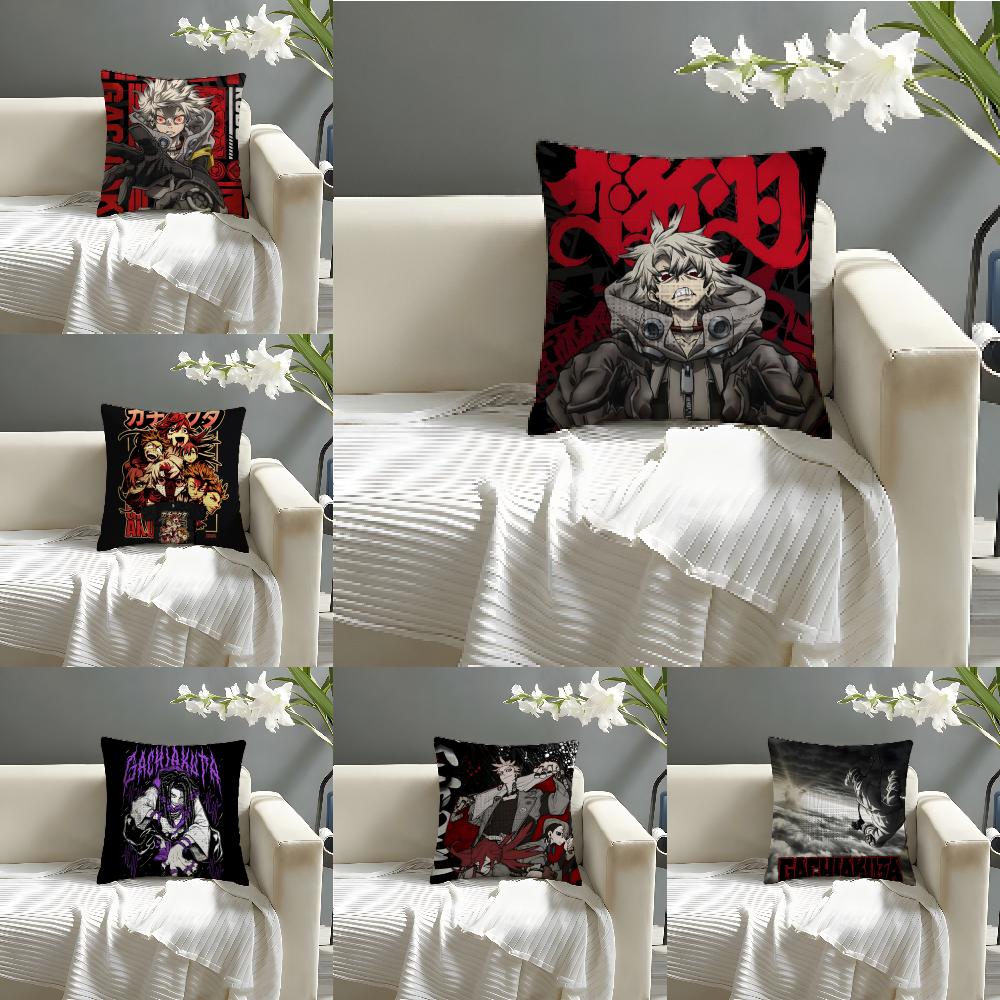 Dark Fantasy Comic G-Gachiakuta 3 Pillow Case Linen Pillow Case Sofa Home Decor Cushion Cover Cushion Cove