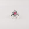 Pink Rubellite Gemstone 925 Solid Silver Handcrafted Jewelry Designer Ring For Birthday Gift RR-84-13