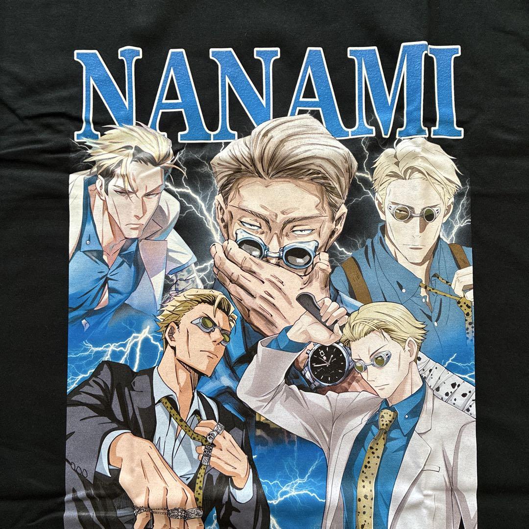 

[USED] Nanami Kento Jujutsu Kaisen Jump T-shirt Anime T-shirt Nanamin Black Flash