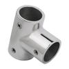 Boat 22/25/30/32mm 90 degree 316 Stainless Steel Tees Marine 3-way Handrail Fittings Tube Pipe Connector Marine Hardware 3