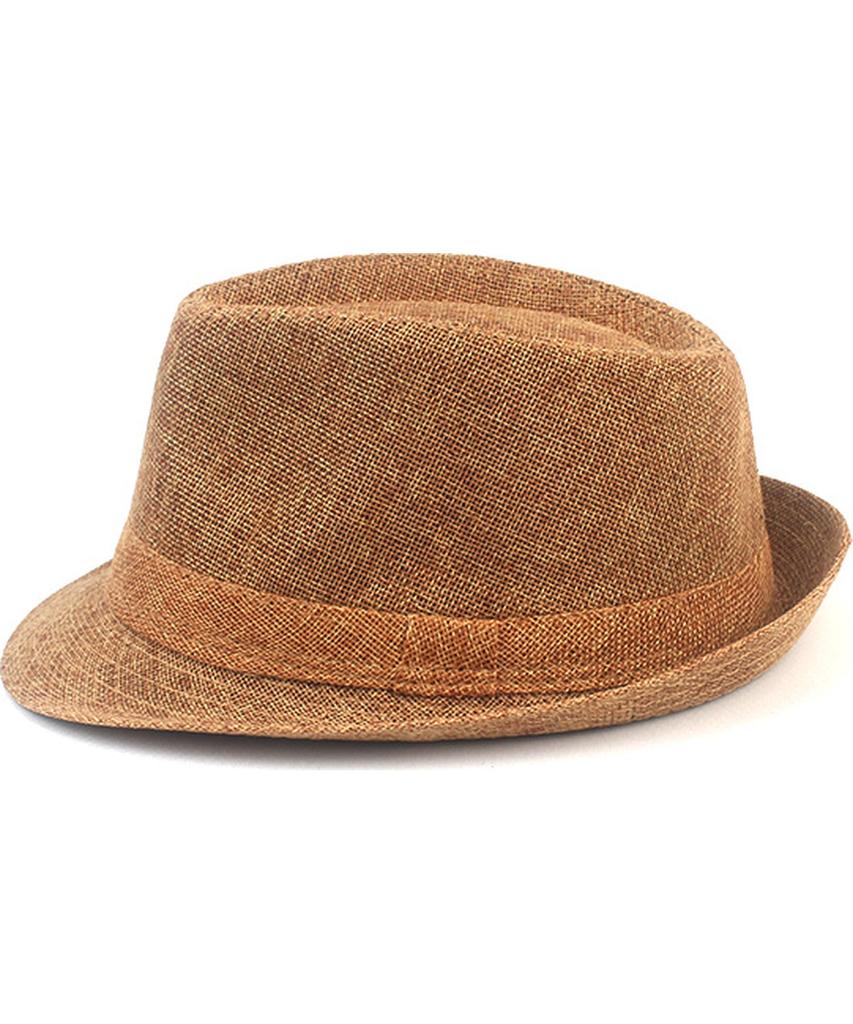 Yunibeosyeolkemiseuteuli Bu Summer Line Brown Fedora Summer Fedora