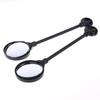 1/2Pcs  Rearview Handlebar Mirrors Rotatable For Mountain Road Bike Motorcycle Bendable Hose Adjustable Rearview Mirror