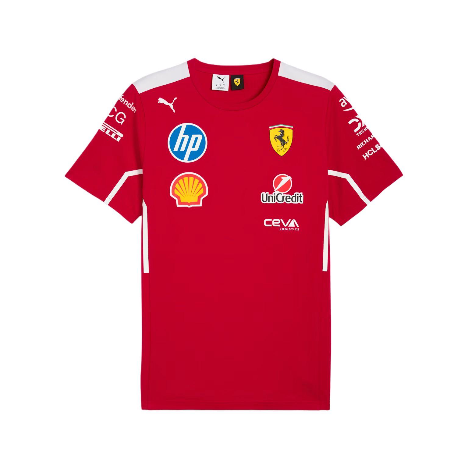 

Новая футболка PUMA Scuderia Ferrari 2025 Team для мужчин 763945-01 L