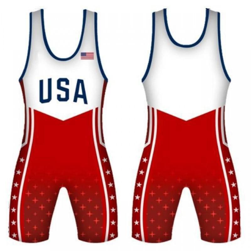 Men's Running Wrestling Single Piece Boxing One Weightlifting Bodysuit Fitness
