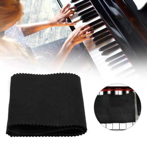 CHICIRIS Washable Piano Keyboard Cloth, Piano Cover, Electronic Piano Cover, Key Cover, Keyboard Universal Dust Cloth, Piano Keyboard Cloth with Simpl