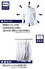 i-shirt Men's White Dress Shirt, No Iron, Stretch, Quick-Drying, Regular Fit, Long Sleeve, Regular Collar, Size M15120003401, Size L84 (Neck Circumfer