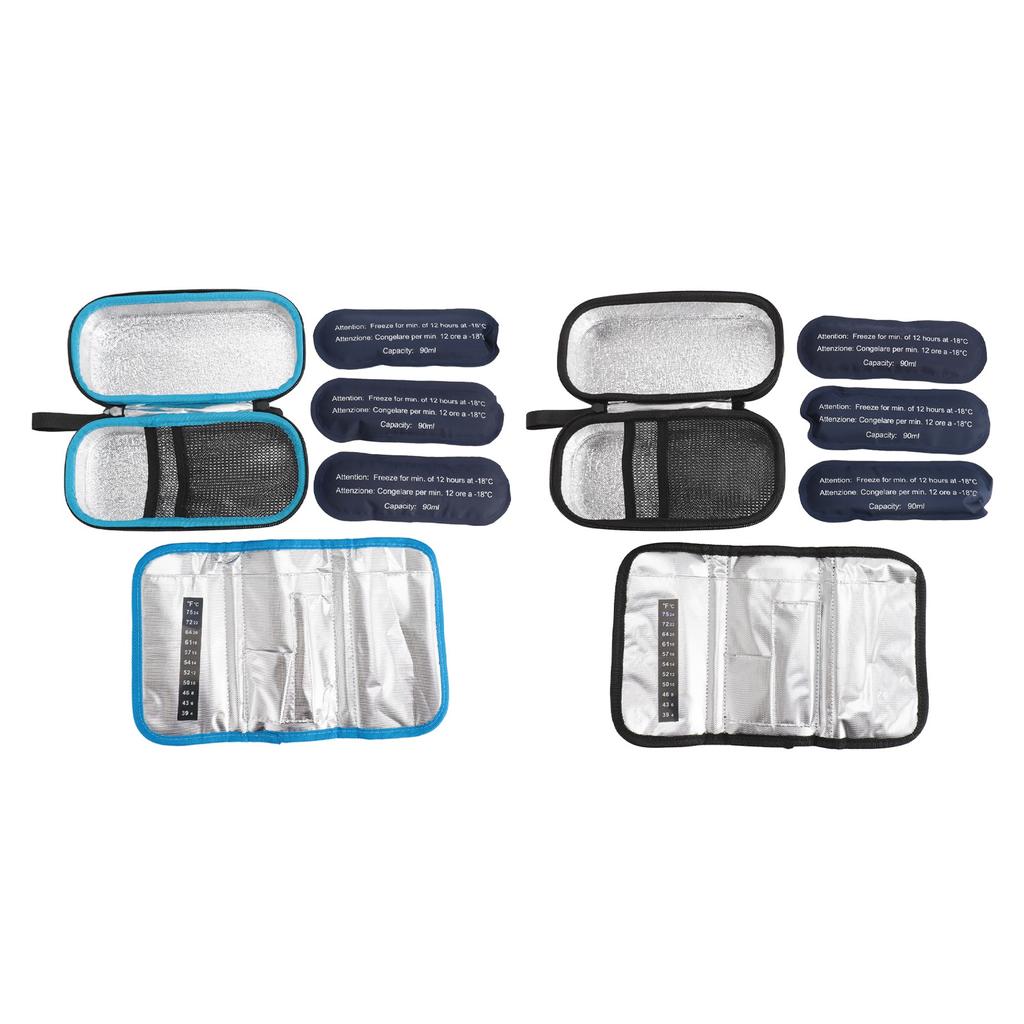 Insulin Cooler Bag Multipurpose Portable Lightweight Diabetic Insulated Bag for Insulin Pen Medicati