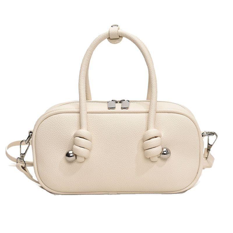 Skipping rope bag large capacity casual wide shoulder strap sweet handbag crossbody bowling bag spring and summer new fashion versatile