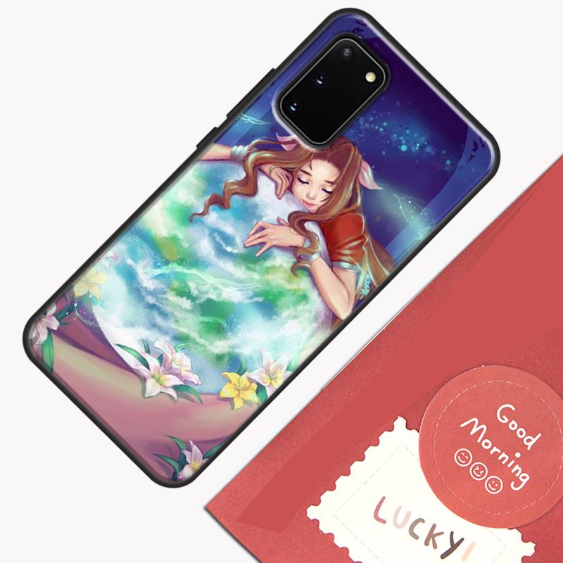 

Aerith Gainsborough Final Fantasy Case For Samsung Galaxy S22 S21 S23 Ultra Note 20 S8 S9 S10 Note 10 Plus S20 FE Back Cover Galaxy S21