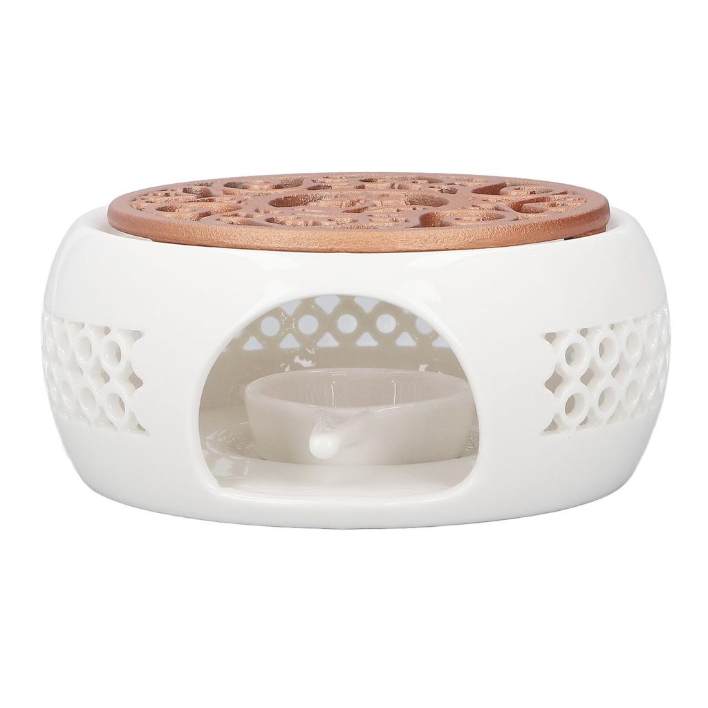 Keramický ohřívač čajové konvice Vydlabaná podložka Konkávní dno Praktický Multifunkční Ohřívač čajové konvice pro Rodinu