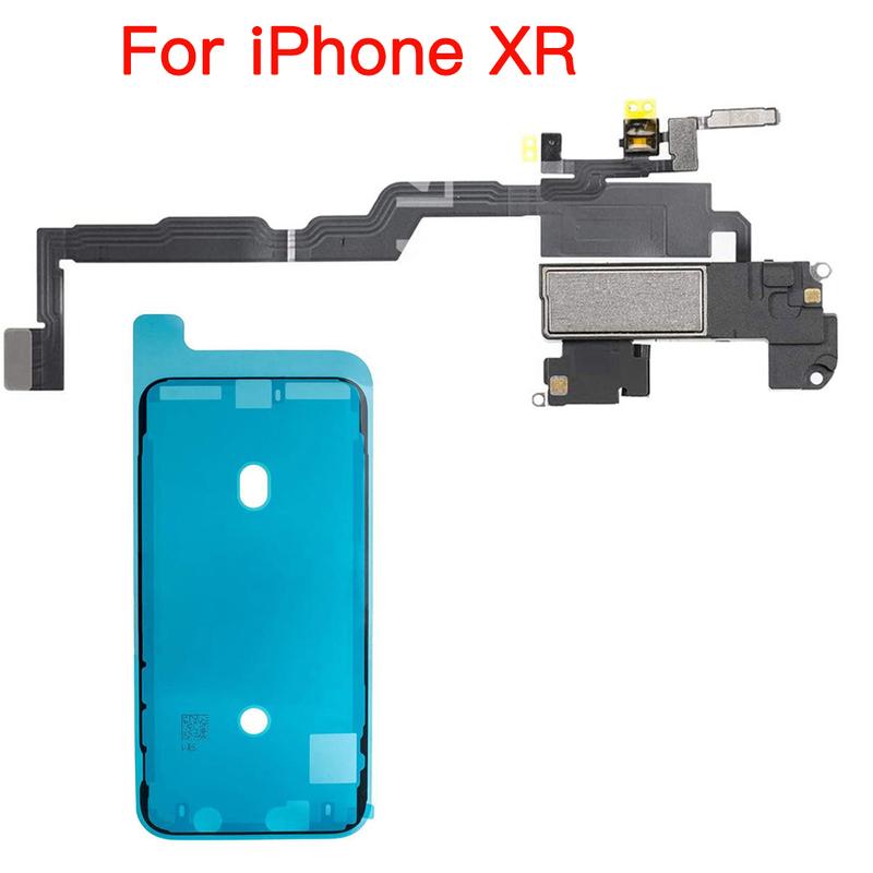 Ear Speaker and Face ID Sensor  Light Flex Cable For iPhone X XR XS Max With Screen Waterproof GlueAssembly Replacement