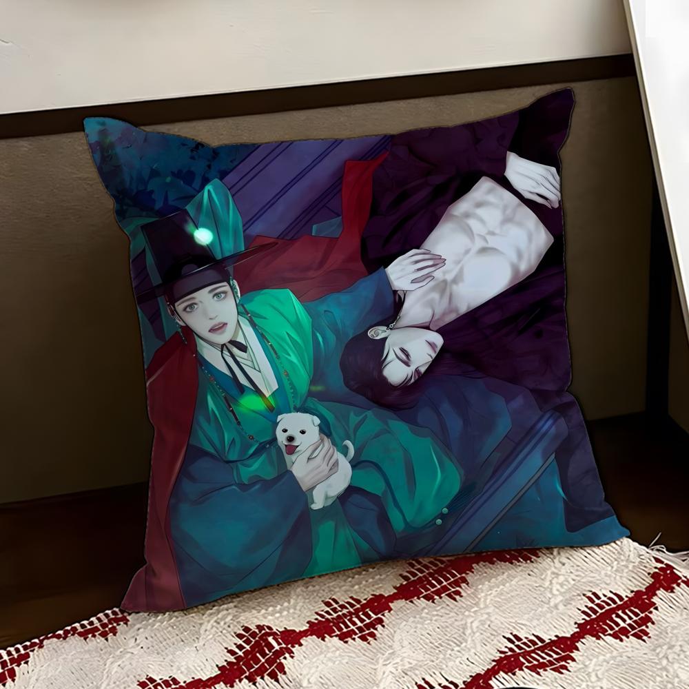 

The Ghosts NNocturne Cushion Cover Reversible Soft Durable Pillow Cover Home Car MultiScene Use for Daily Comfort 30X30cm